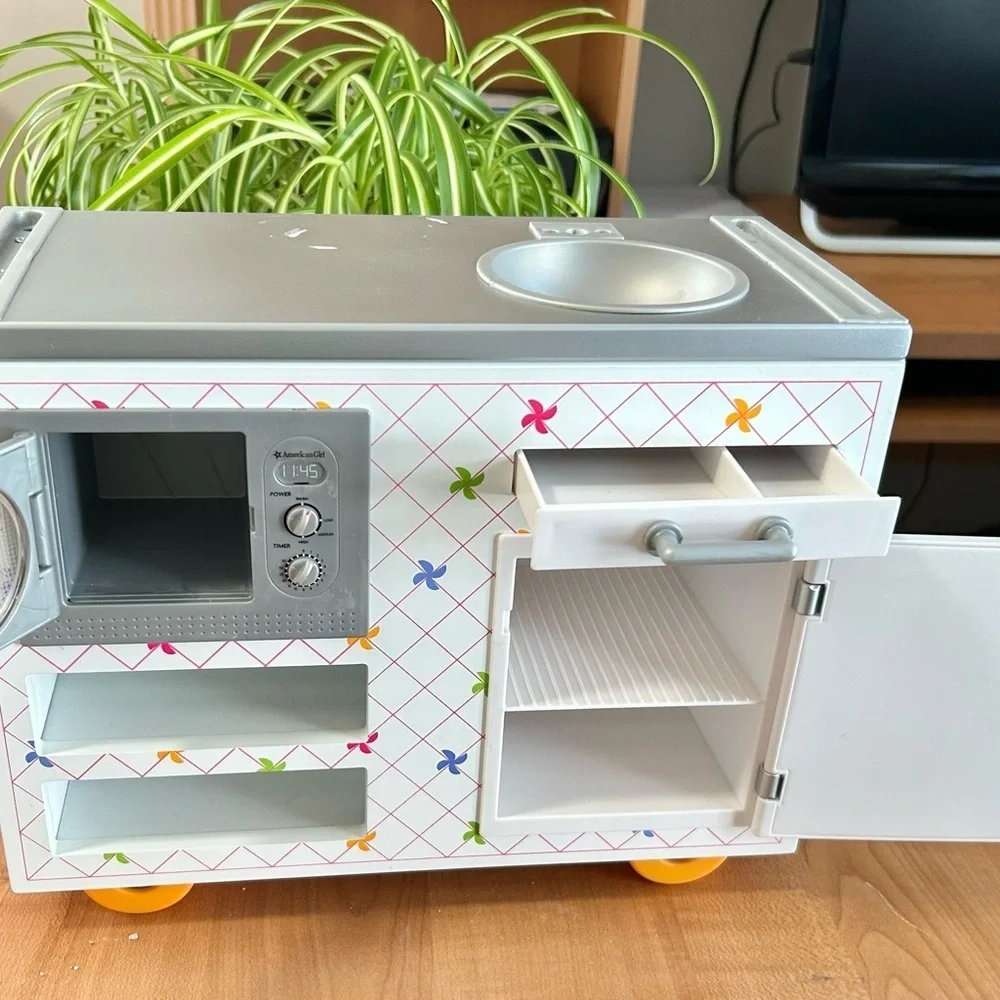 American Girl doll campus snack cart toy